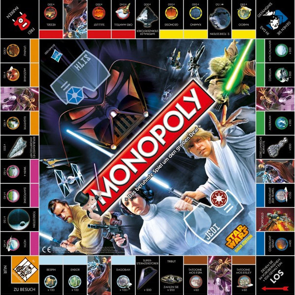 Star Wars Monopoly Who will the ultimate master of the Star