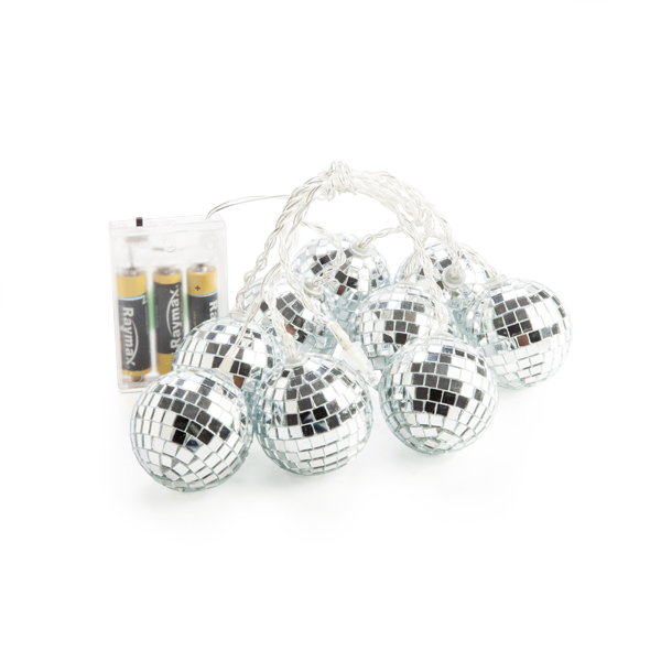 Disco Ball String Lights Perfect for instant Saturday Night Fever!