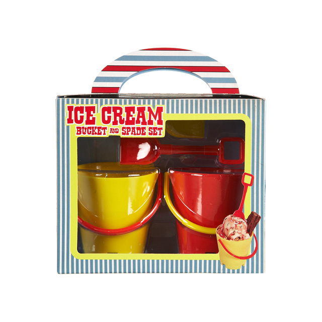 Ice Cream Bucket & Spade Set Bring the seaside into your home!