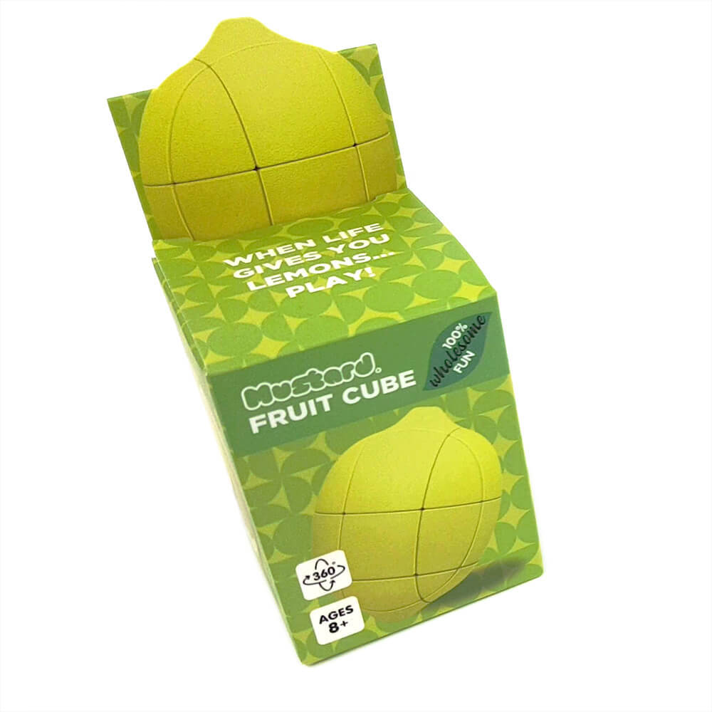 Fruit Cube Puzzle Lemon 100 wholesome puzzle fun