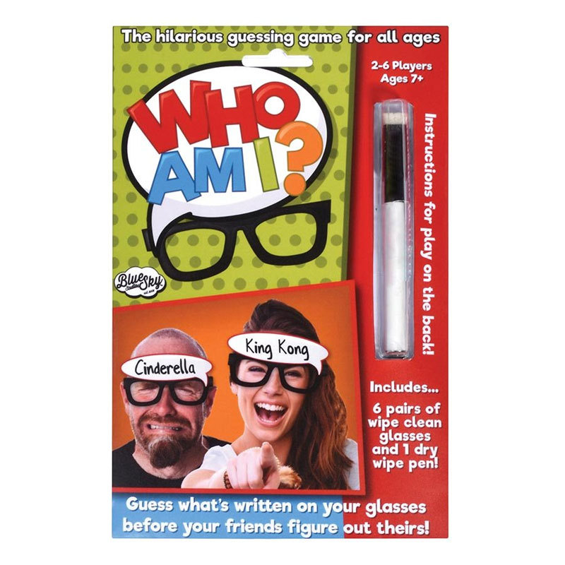 Who Am I Glasses A hilarious guessing game for all ages!