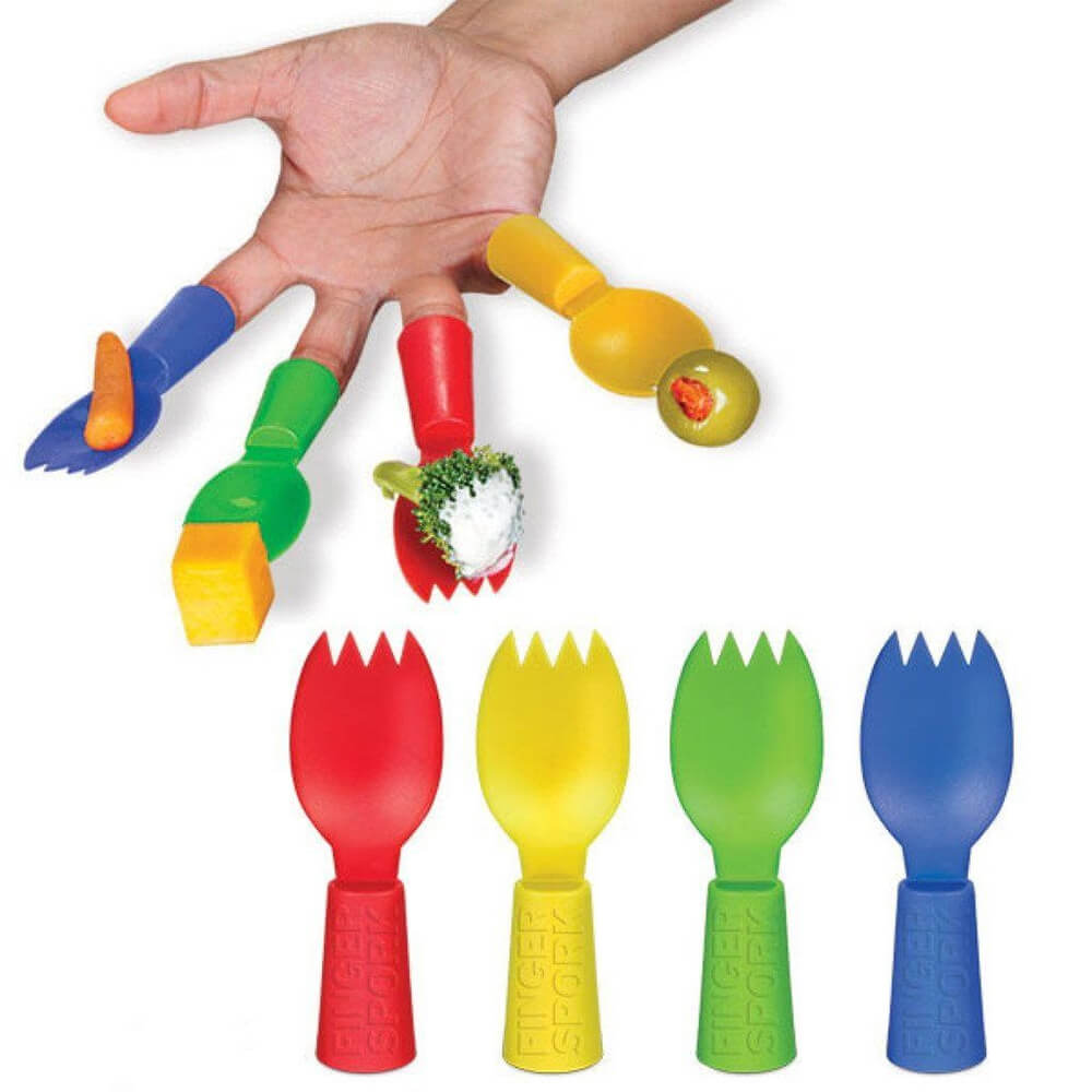 Finger Sporks Single A fantastic finger accessory for your food!