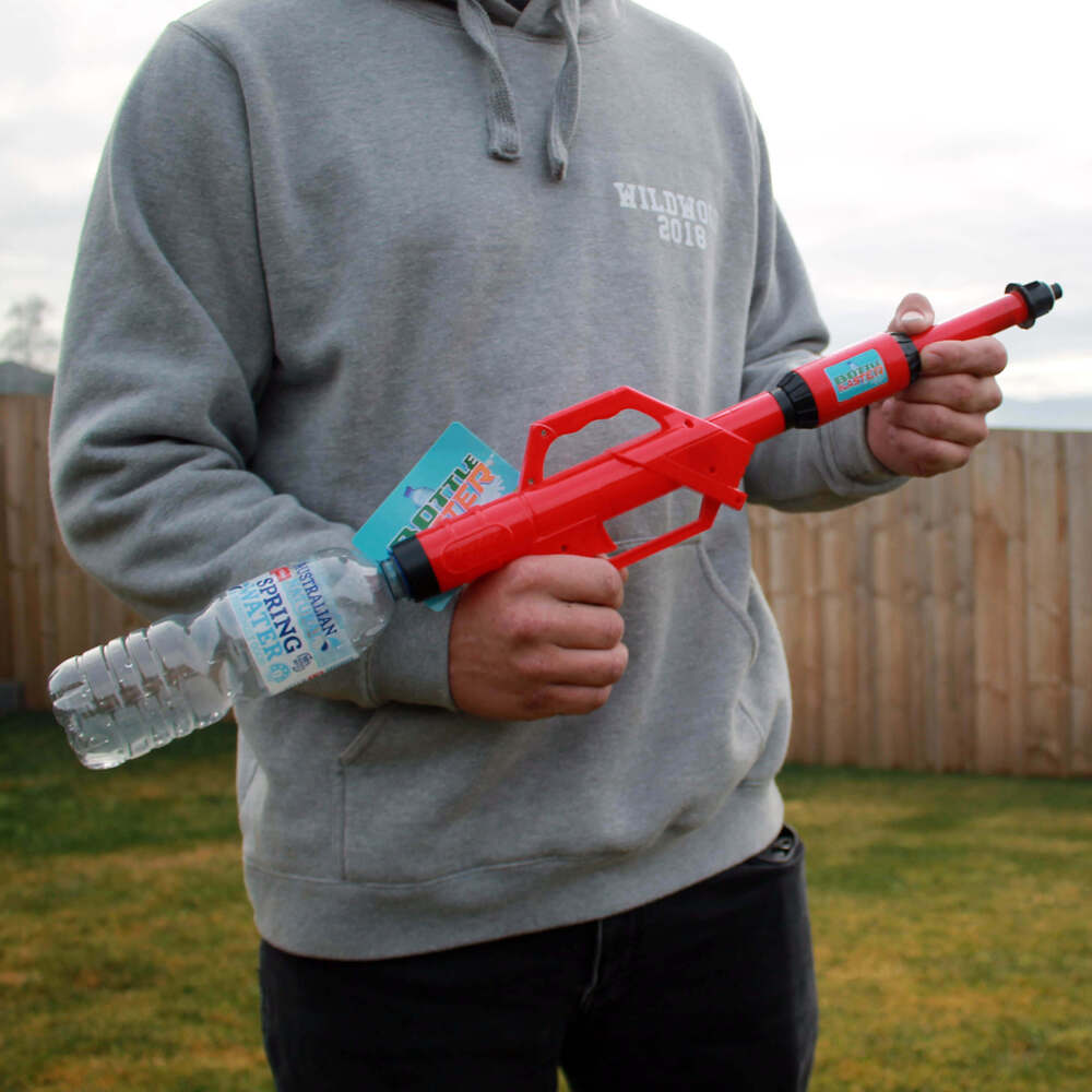 Bottle Blaster Call in the troops for a good old fashioned water fight!