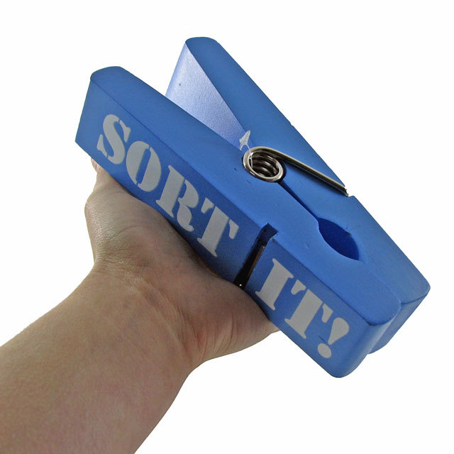 Giant Peg Organiser Sort It Keep your paperwork sorted with a giant