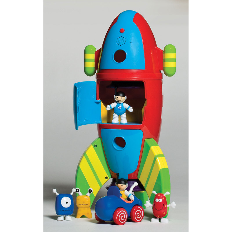 2 in 1 Rocket Play Set Count Down with the Astronauts!