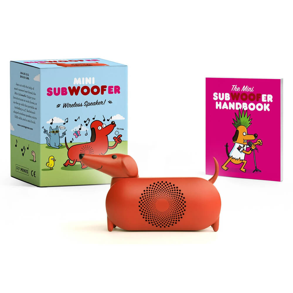 The Mini SubWOOFer Dachshund Wireless Speaker | Jam out with the help