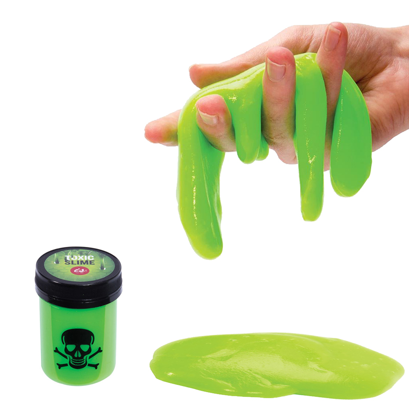 Toxic Slime Neon Bright, Super Slimy, Yucky & Oozey Stuff.