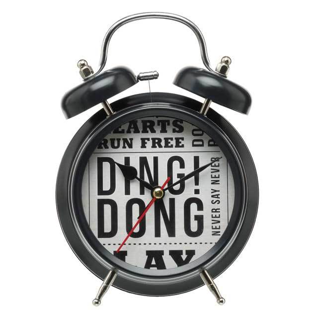 Vintage Newspaper Alarm Clock Style & Functionality