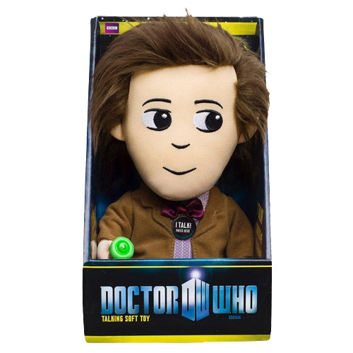 Doctor Who 11th Doctor Talking Plush Featuring the phrase Hello