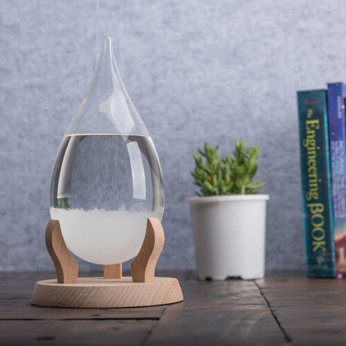 Fitzroy's Teardrop Storm Glass A new version of a historical weather