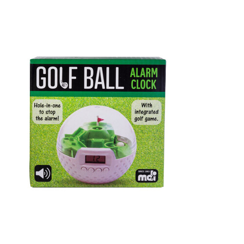 Golf Ball Alarm Clock with Sound Tee Time Awakening