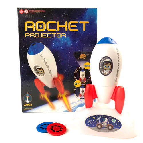 Rocket Projector Projects full colour space images!