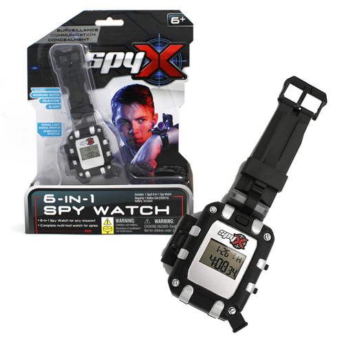 spyX 6 in 1 Spy Watch A 6 function watch for secret missions