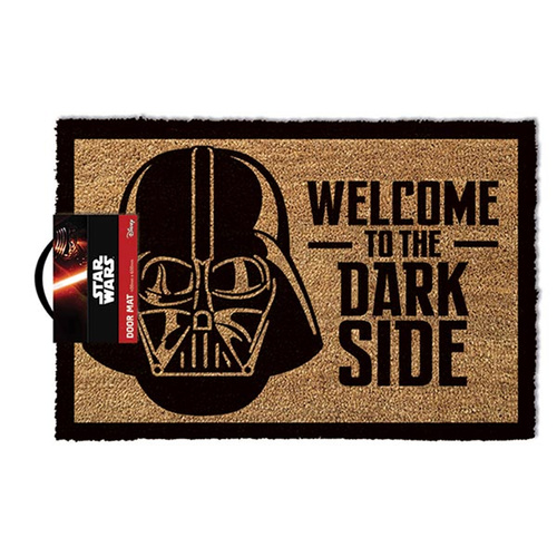 Star Wars Dark Side Door Mat Come inside and enter the Dark Side!
