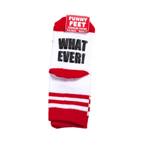 Whatever Funny Feet Toddler Socks For Toddlers Who Love To Go With