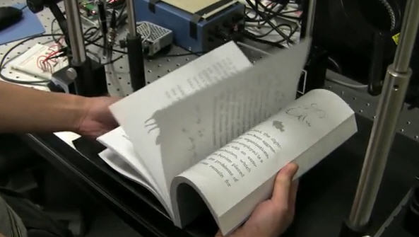 Ultra Fast Book Scanner Digitizes Whole Books In Minutes