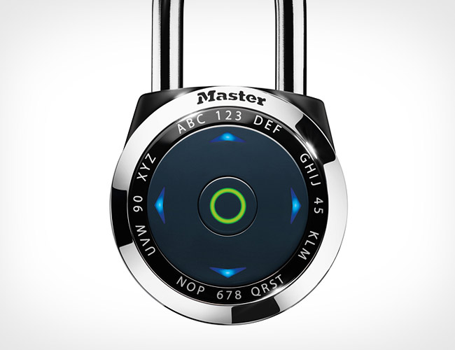 Combination Padlock Goes Digital With Master Lock dialSpeed