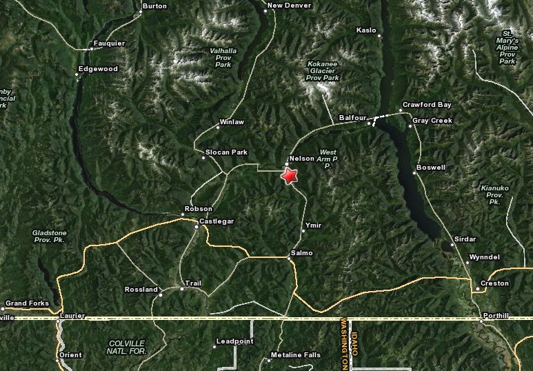 Cool Waters RV Park Nelson BC