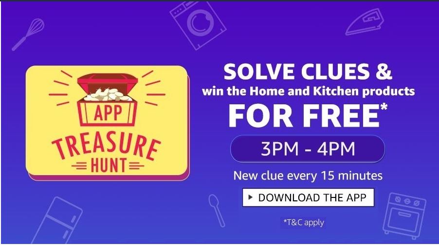 (All Answers) Amazon App Treasure Hunt 2829 SepFree Products Tricks