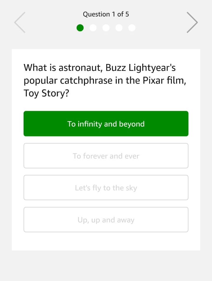 Amazon Canon 1500D DSLR Quiz Answers Win Free Canon Camera