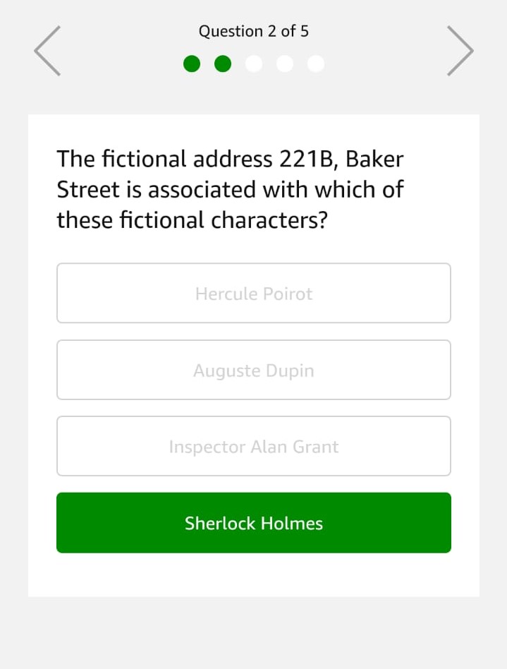 Amazon Canon 1500D DSLR Quiz Answers Win Free Canon Camera
