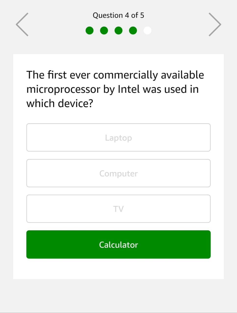 [All answers] Amazon Intel Quiz Win ₹10000 (20 Winners)