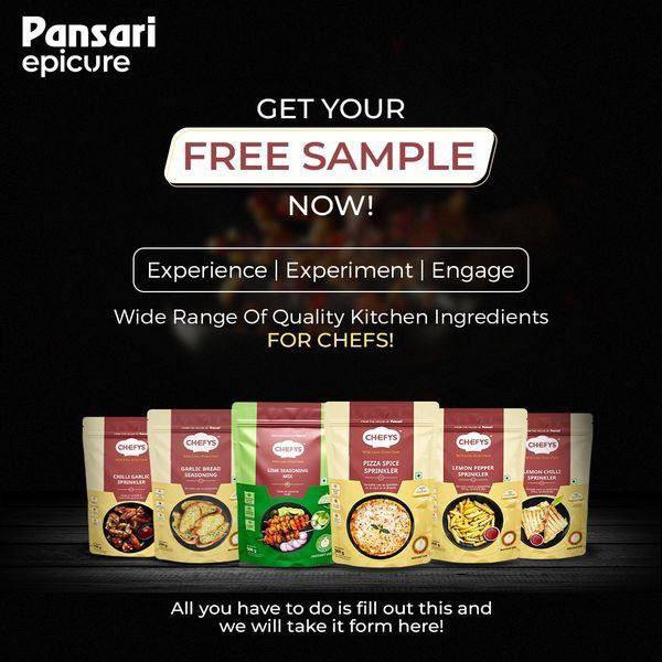 Get Free samples from Pansari Epicure By Just Filling Form No Shipping
