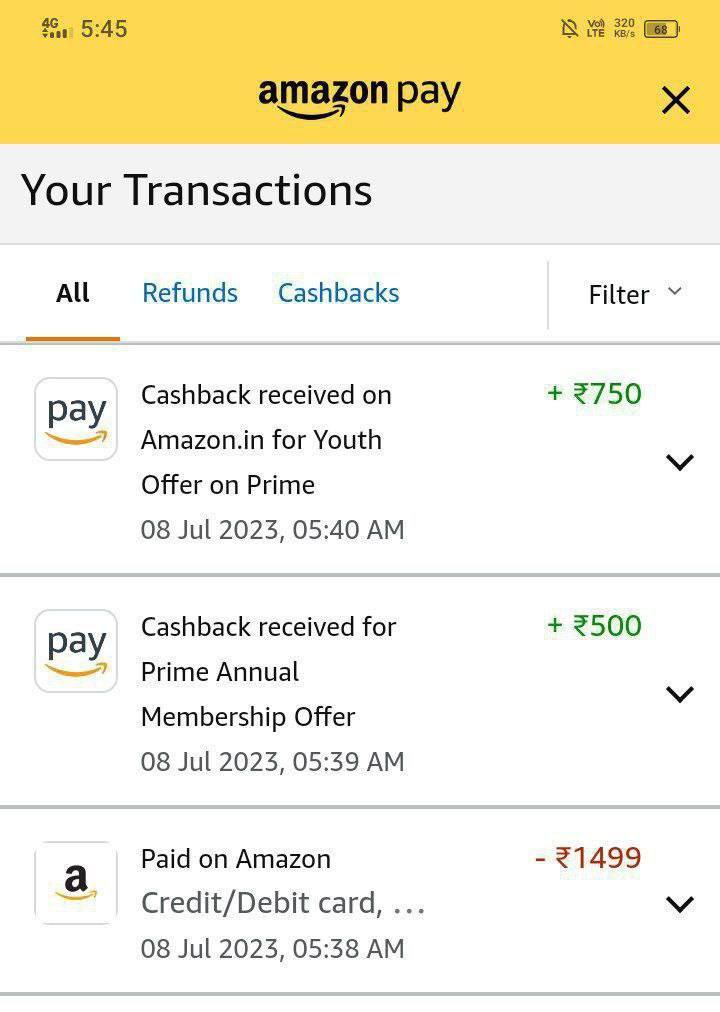 Amazon Prime Youth Offer 1 Year Prime Membership Just ₹599