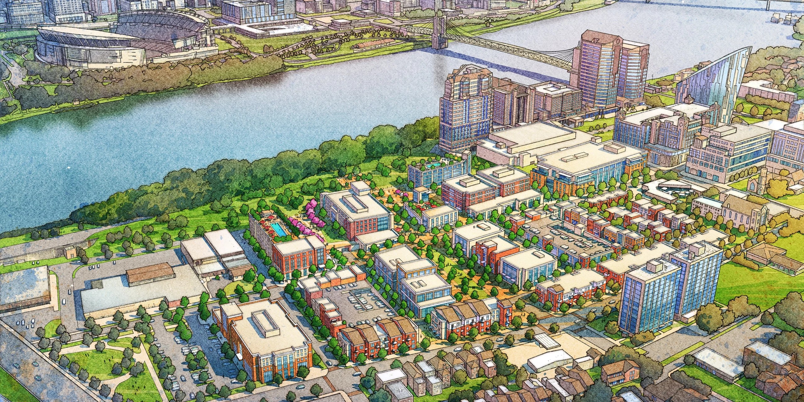 Covington Central Riverfront Strategic Master Plan Cooper Carry