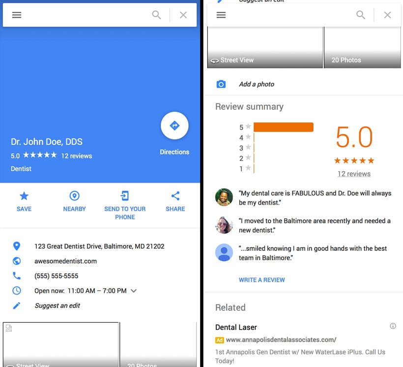 Leave A Review Cooper Paving Glen Bernie MD