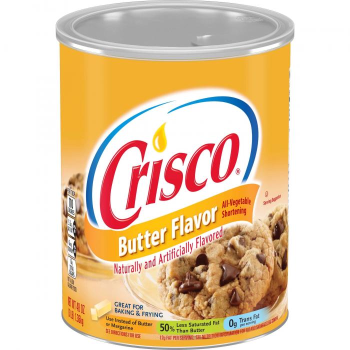 Köp Crisco Shortening Butter Flavor 1.36kg hos Coopers Candy