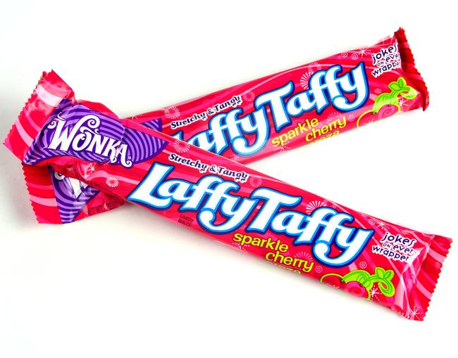 Wonka Laffy Taffy Bar Cherry 42gram present/presenttips