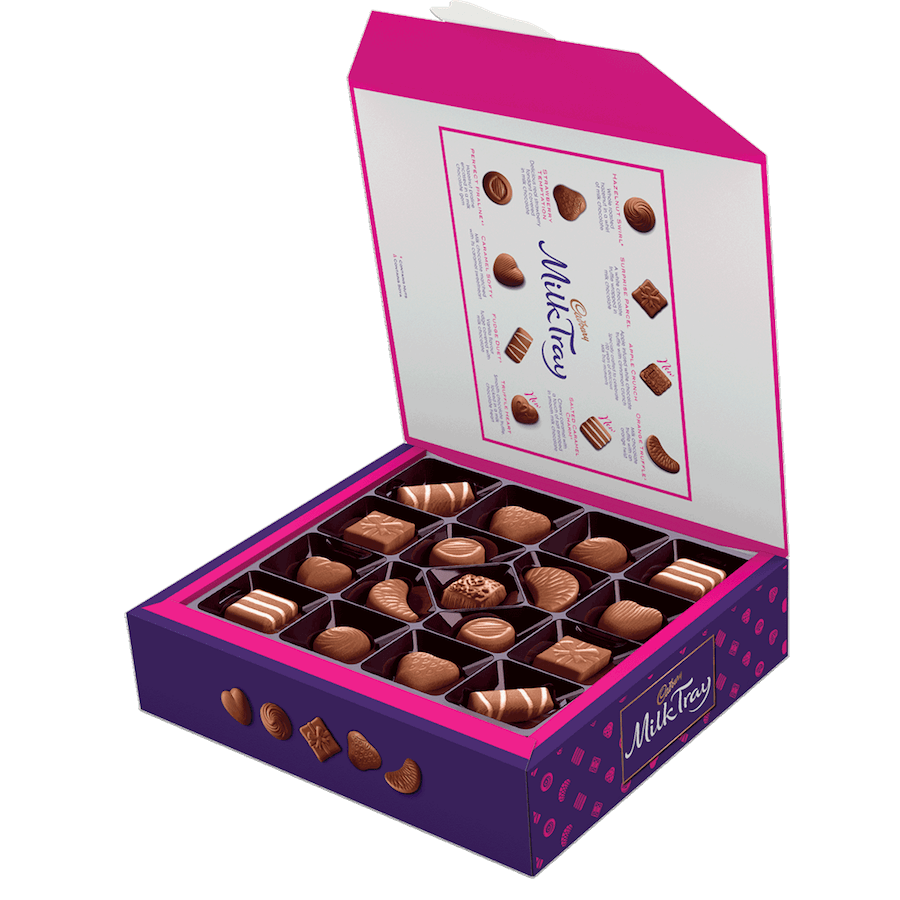 Cadbury Milk Tray Chocolate Box 360g present/presenttips