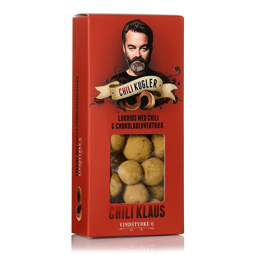 Chili Klaus Chili Kugler Vindstyrke 6 110g present/presenttips