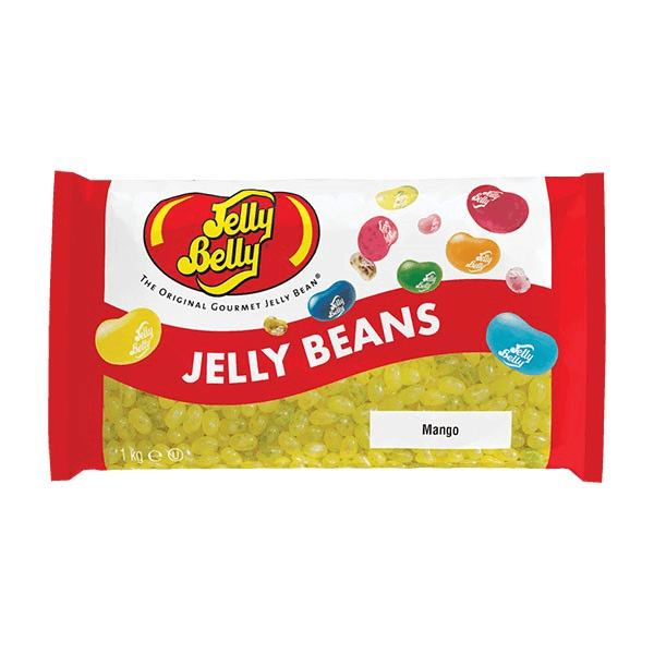 Köp Jelly Belly Beans Mango 1kg hos Coopers Candy