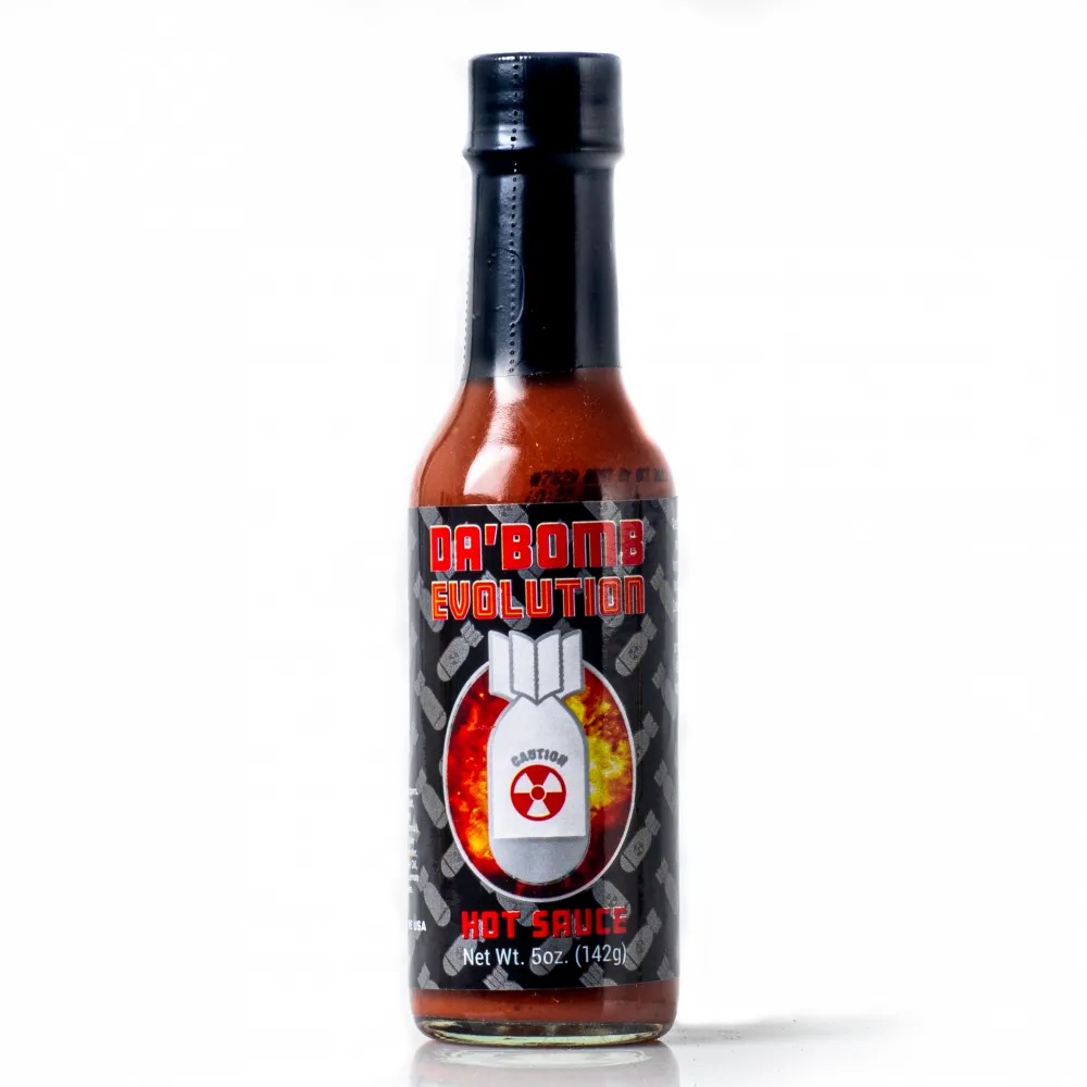 Da Bomb Evolution Hot Sauce 142ml present/presenttips