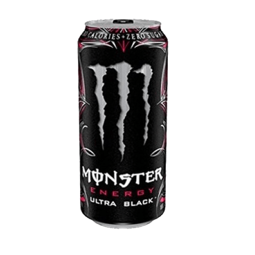 Kjøp Monster Ultra Zero Black Cherry 473ml hos Coopers Candy Godteri