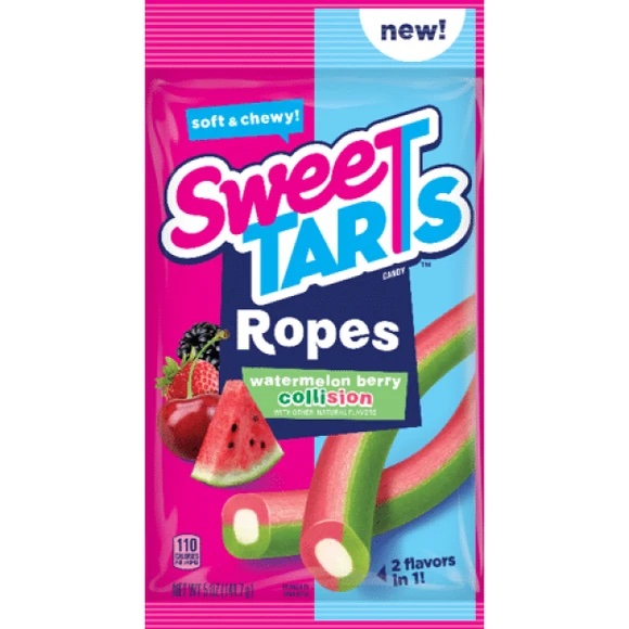 Kjøp SweeTARTS Ropes Collision Watermelon Berry 142g (BF 202207) hos