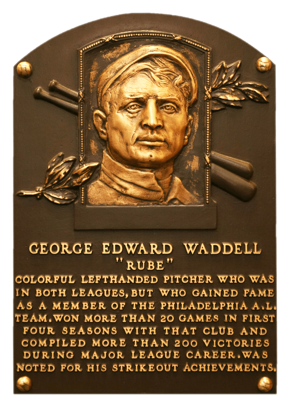 Rube Waddell Cooperstown Expert