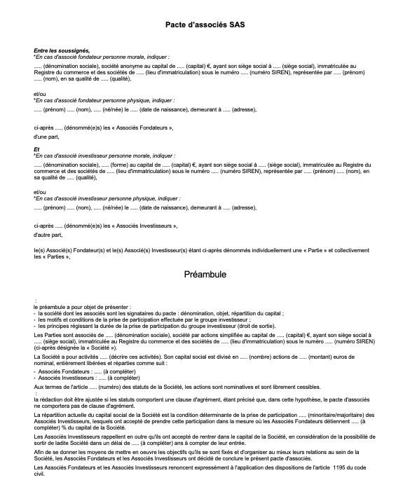 Modèle De Statuts Sasu Gratuit Klopeiner see
