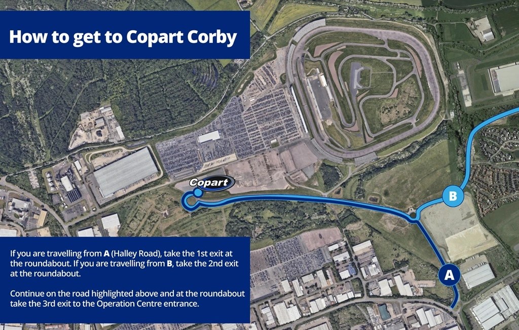 Copart Corby UNITED KINGDOM Salvage Car Auctions