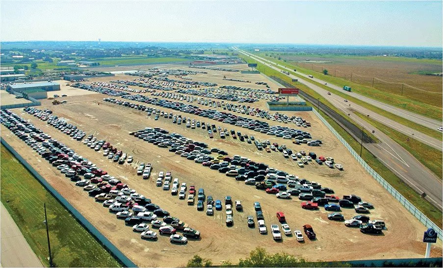 Copart Ft. Worth TEXAS Salvage Car Auctions