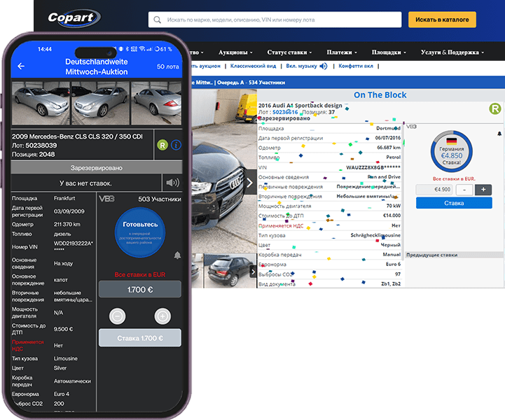Так просто работает Copart!