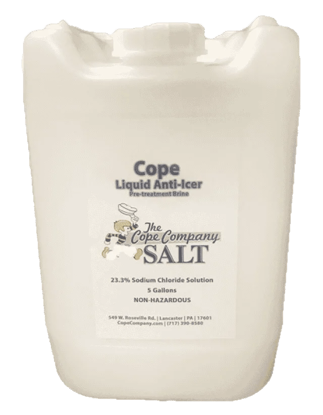 PreTreatment Salt Brine for Roads Available Cope Company Salt