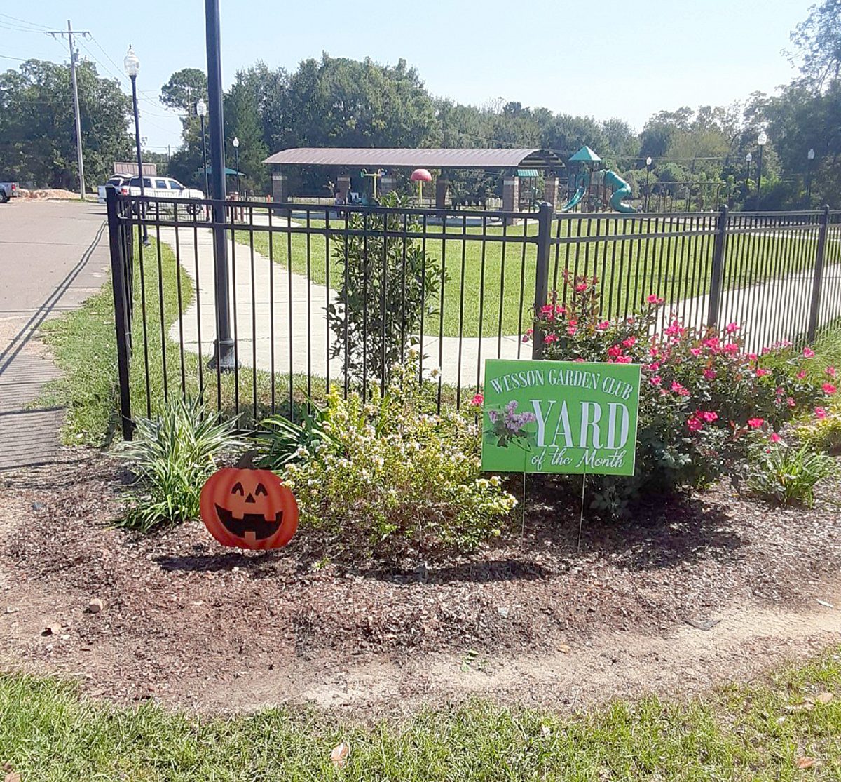 Wesson Garden Club October awards The Copiah Monitor