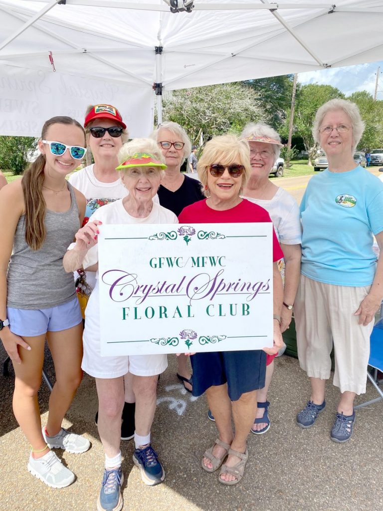 tomato festival 2023 crystal springs ms Floral Club hosts booth at Tomato Festival The Copiah Monitor