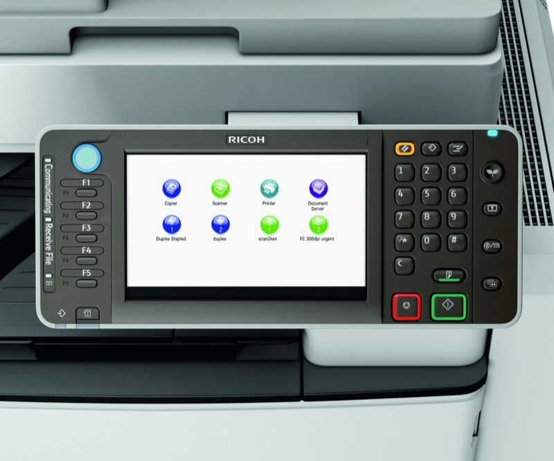 Ricoh Aficio MP C3002 color Digital Imaging System CopierGuide