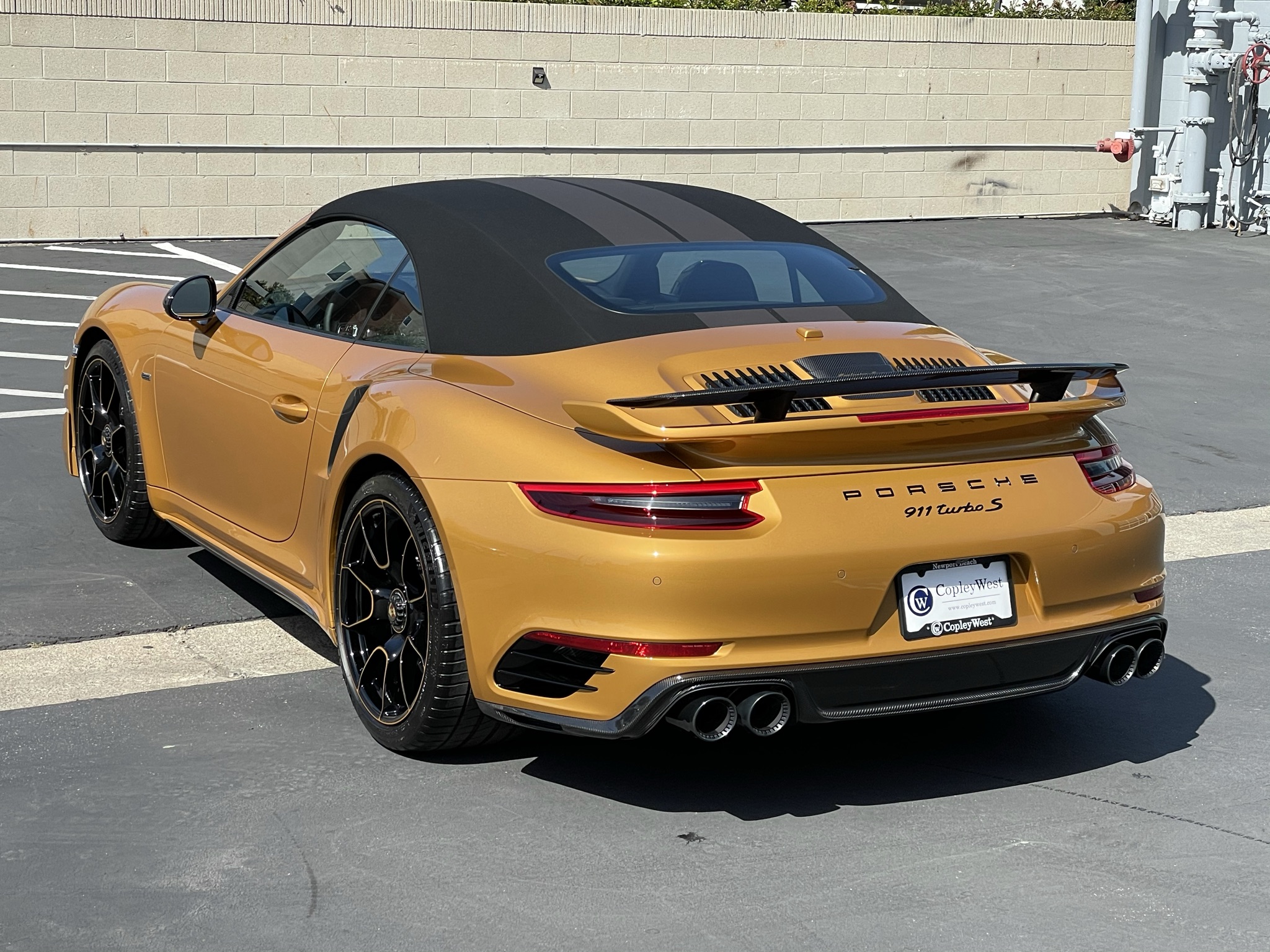 2019 Porsche 911 Turbo S Cabriolet "Exclusive Series" For Sale