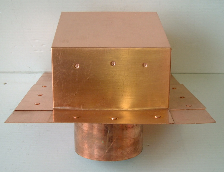 Copper Caps Copper Roof Jacks Custom Ventilation Solutions.