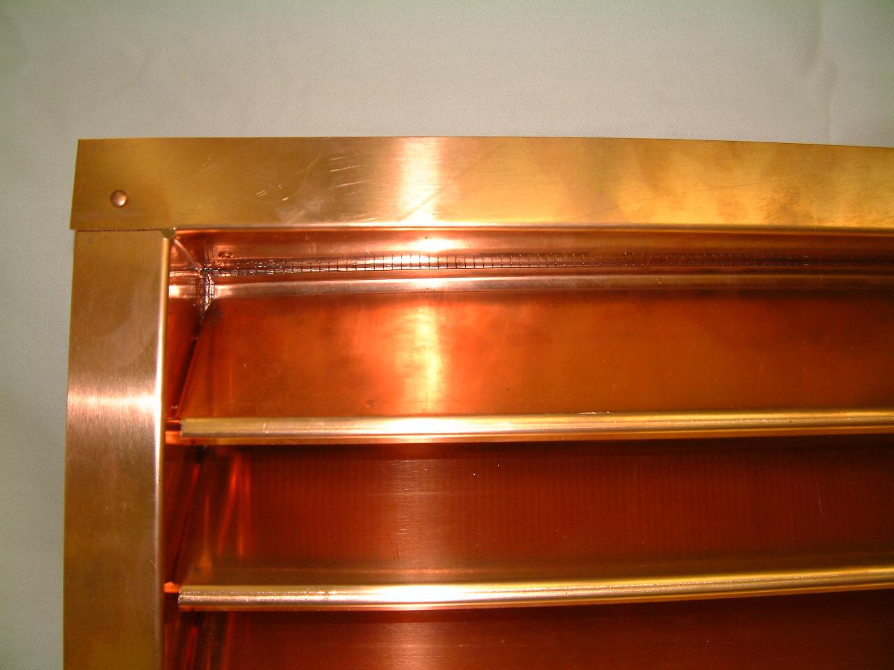 Copper Caps Copper Wall Vents Custom Ventilation Solutions.